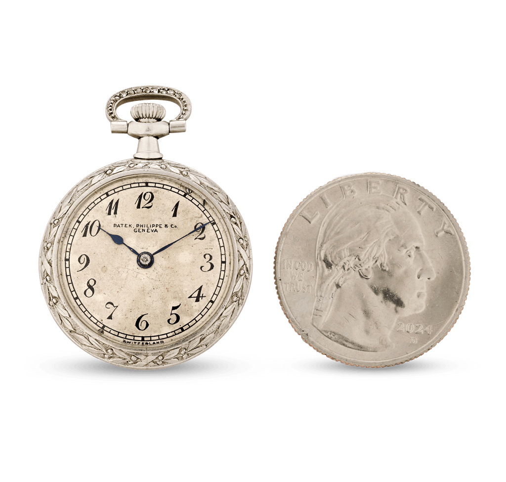 Patek Philippe Platinum Pendant Watch