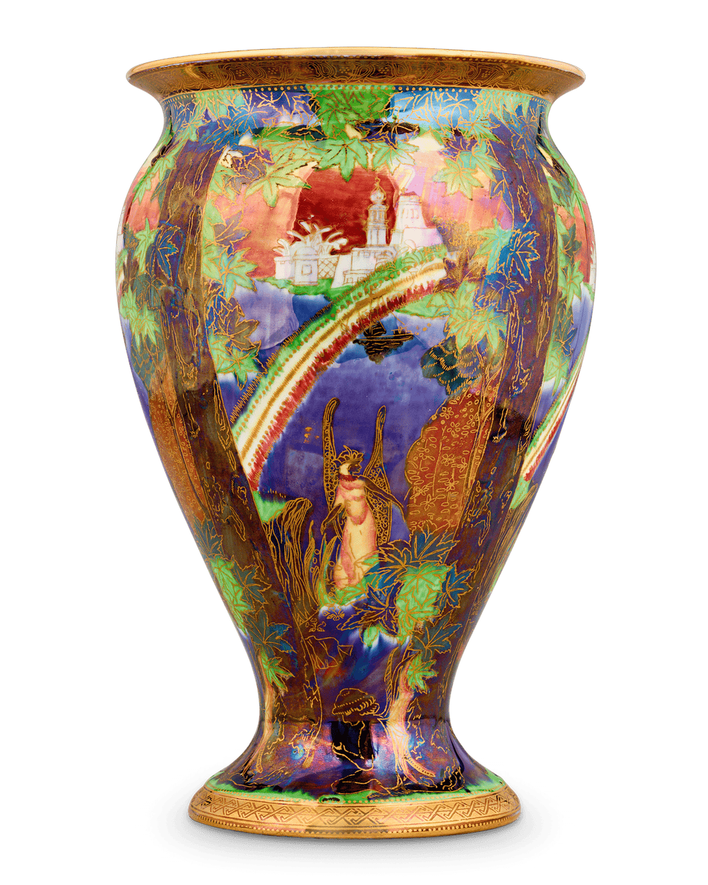 Wedgwood Fairyland Lustre Rainbow Vase