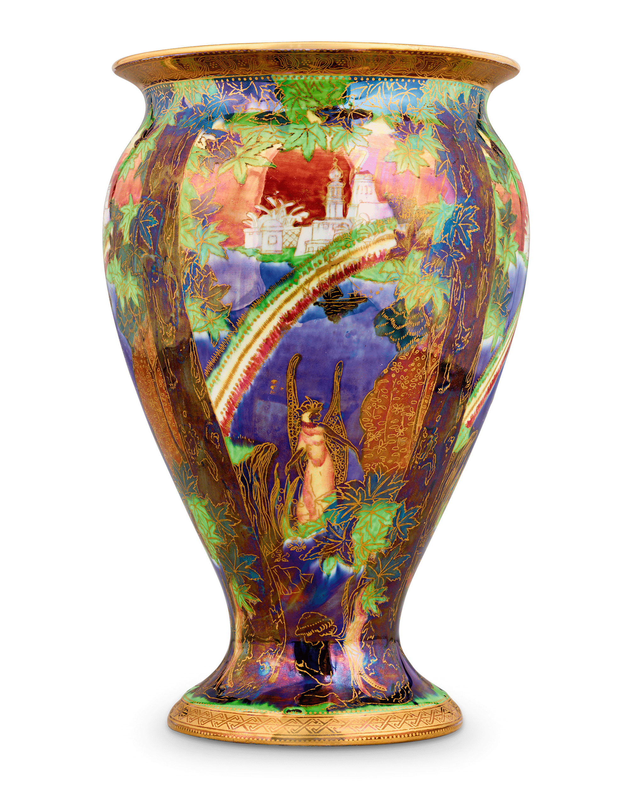 Wedgwood Fairyland Lustre Rainbow Vase