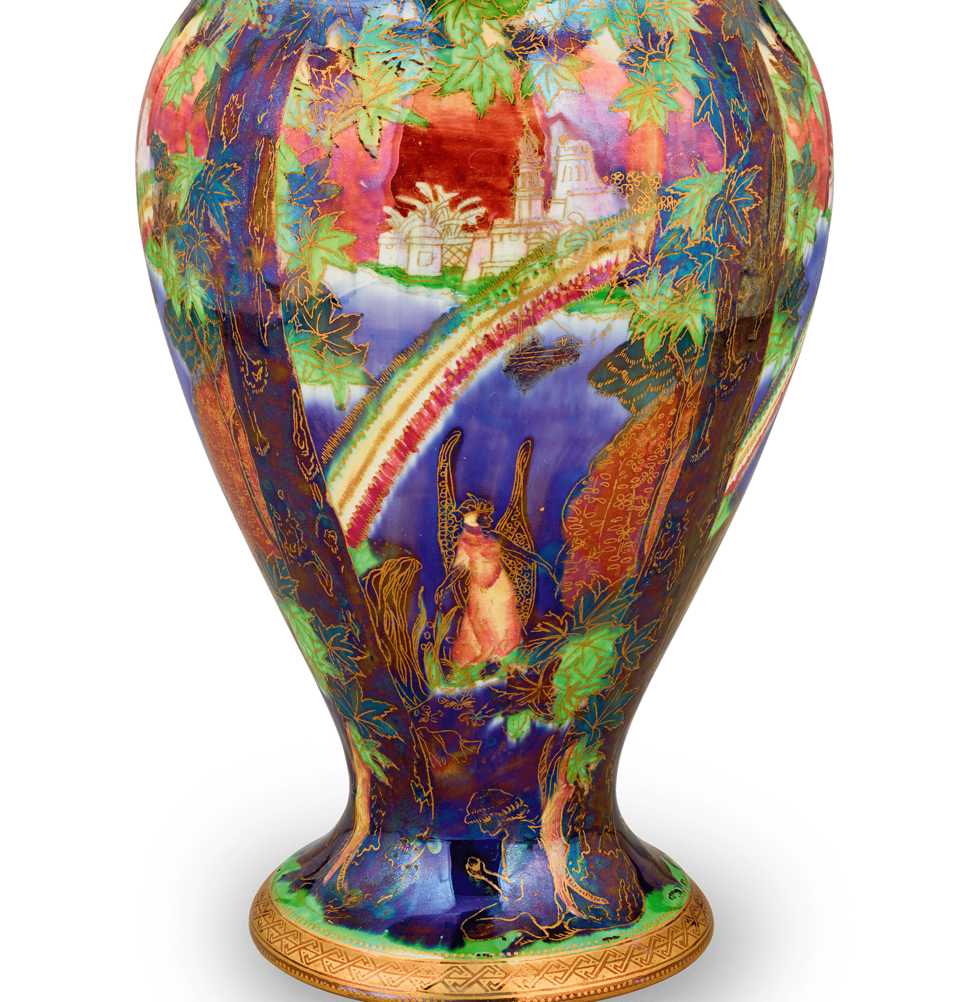 Wedgwood Fairyland Lustre Rainbow Vase