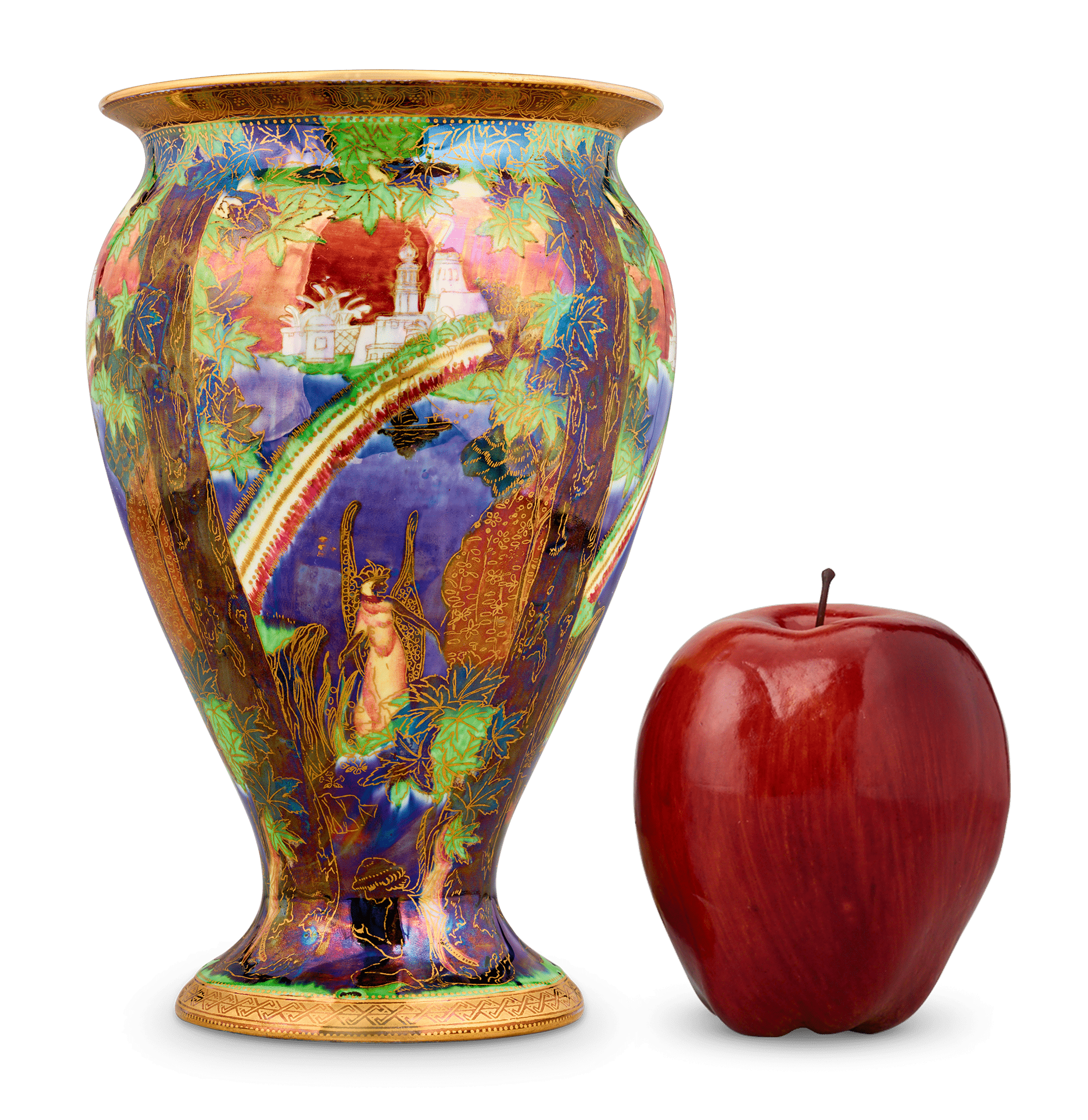 Wedgwood Fairyland Lustre Rainbow Vase