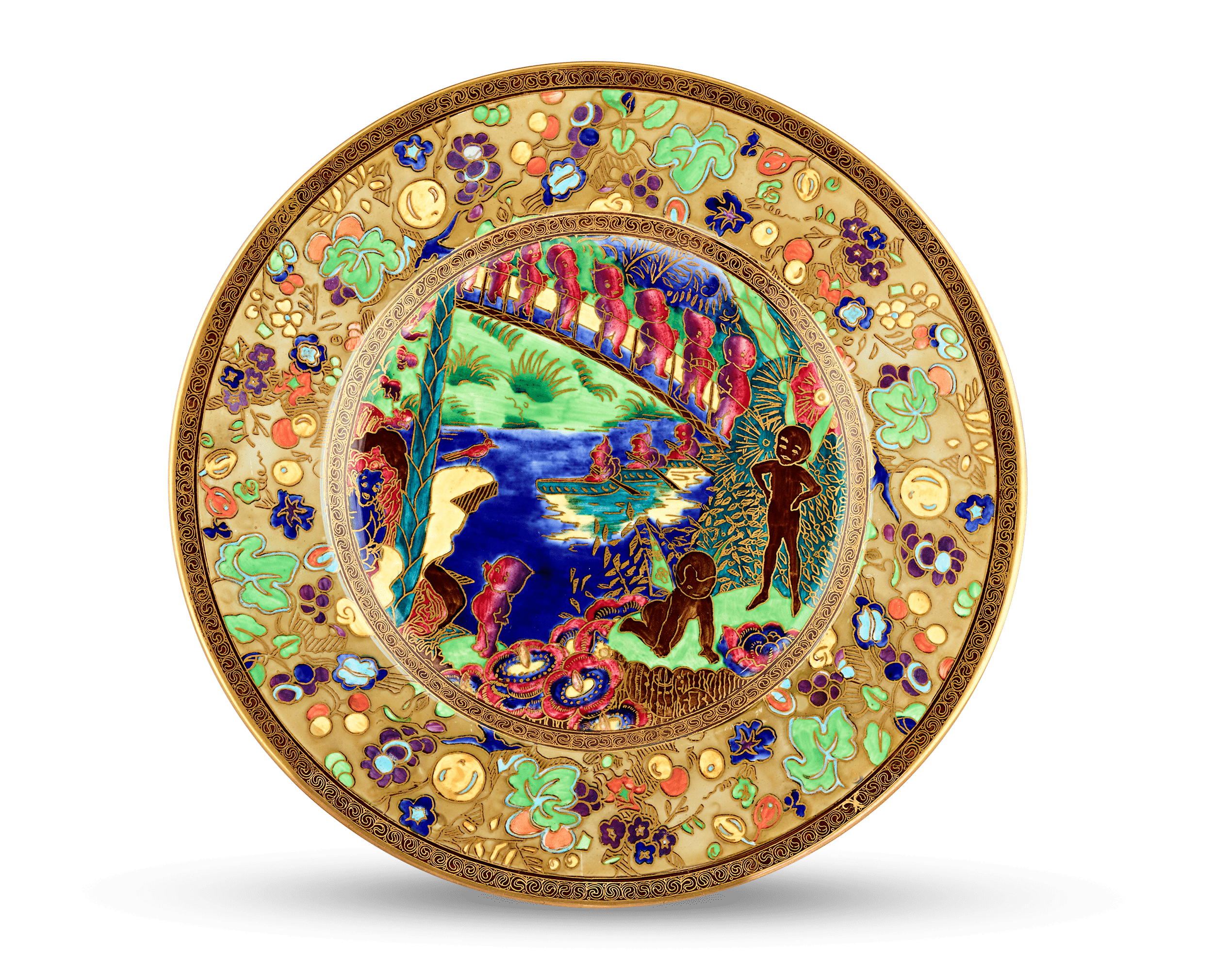 Wedgwood Fairyland Luster Round Plate