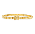Yellow Diamond Line Bracelet, 12.46 Carats