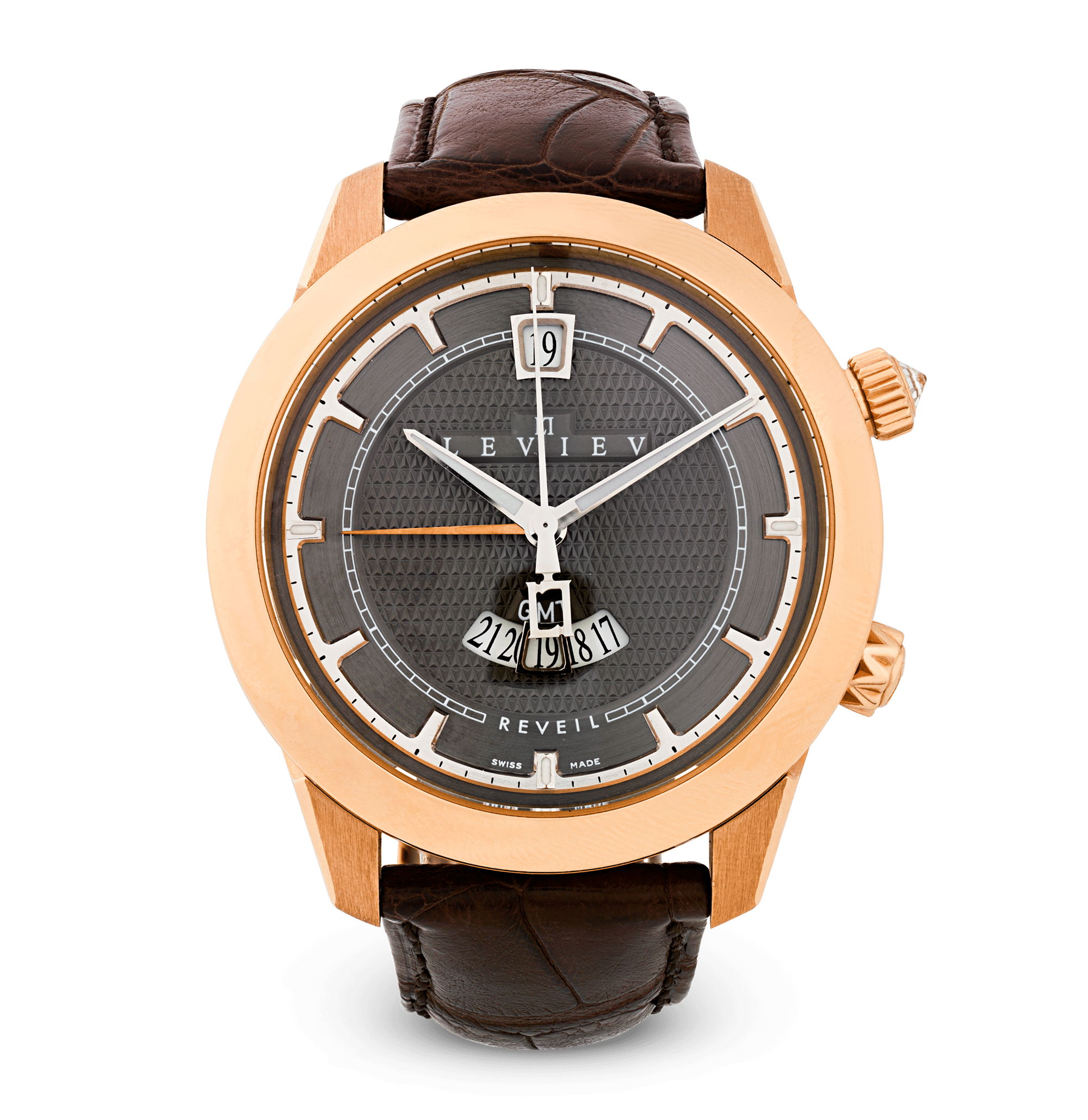 Leviev Rose Gold Reveil Watch