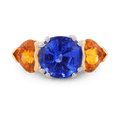Ceylon Color-Change Sapphire Ring, 5.67 Carats