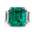 Colombian Emerald Ring, 20.66 Carats