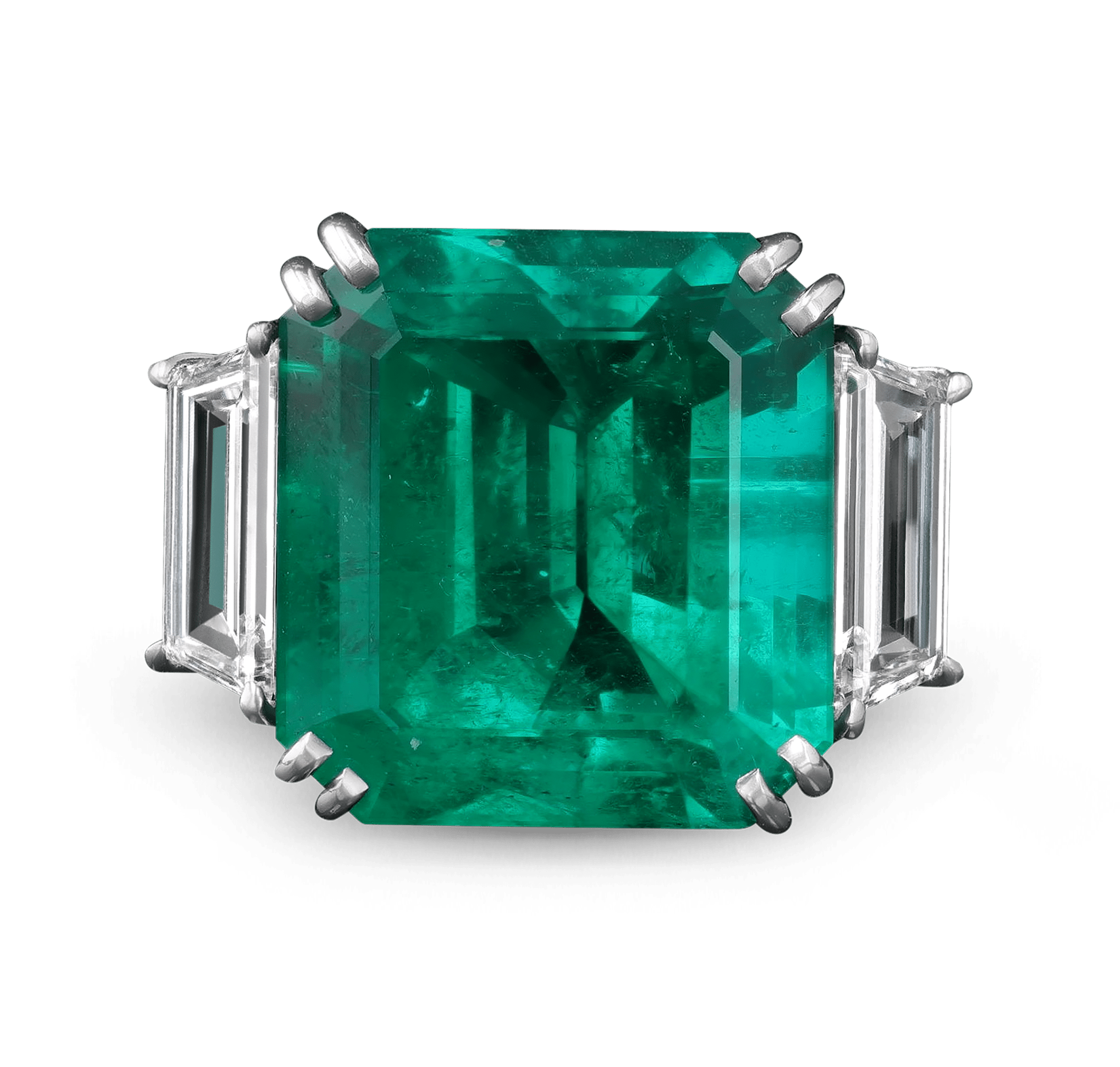 Colombian Emerald Ring, 20.66 Carats
