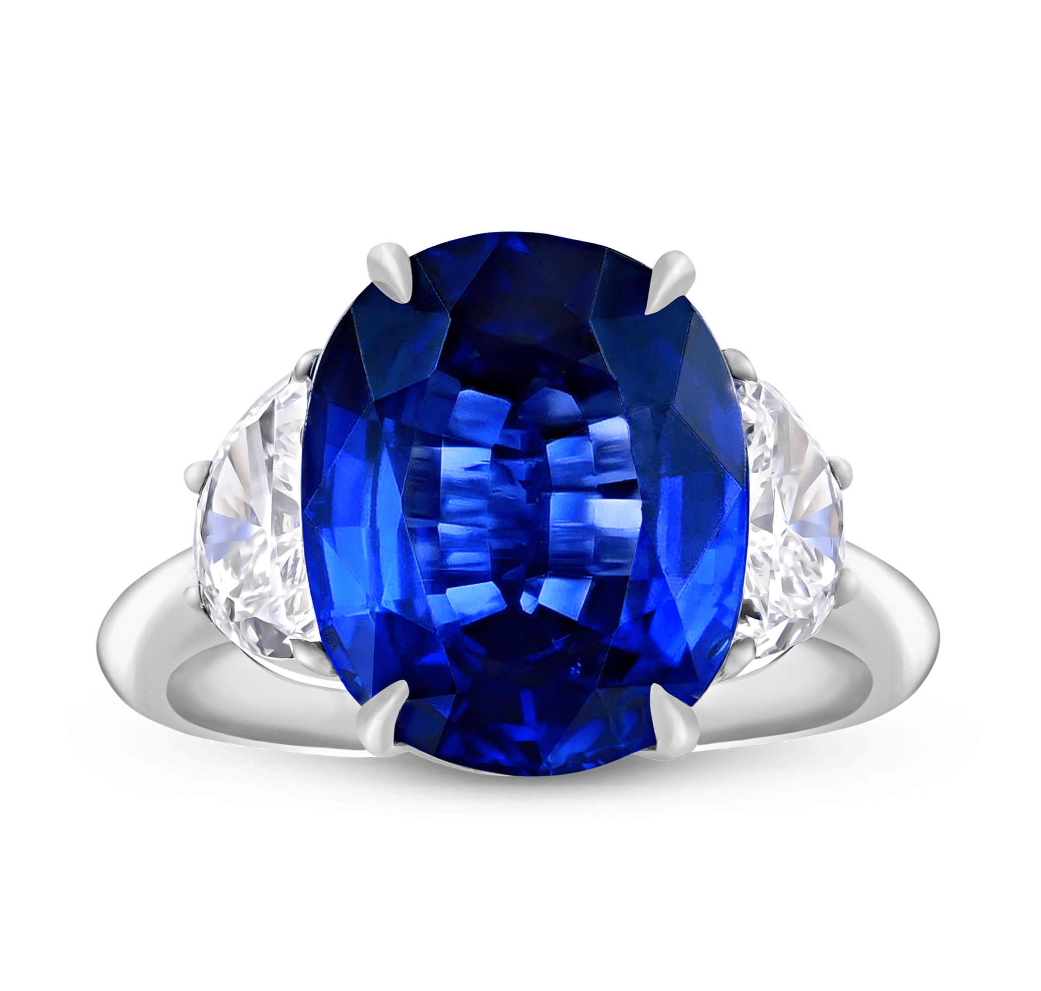 Ceylon Sapphire Ring, 8.11 Carats