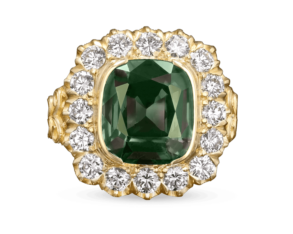 Cartier Color-Change Ceylon Alexandrite Ring, 6.29 Carats