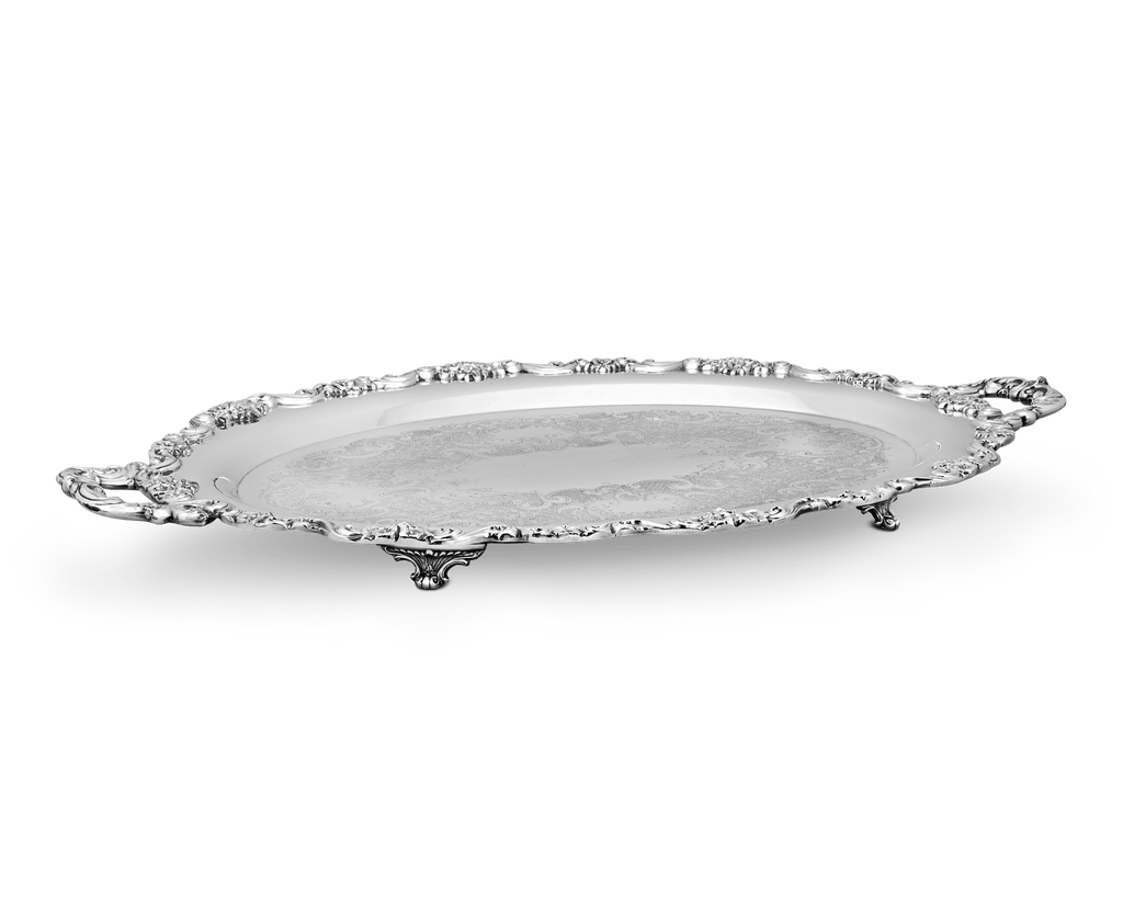 Silverplate Serving Tray by Poole