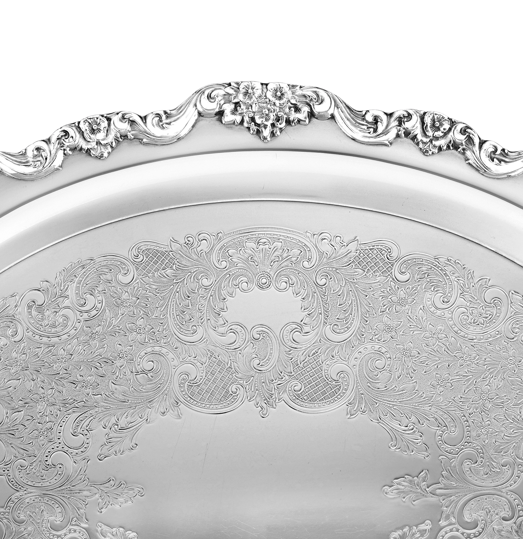 Silverplate Serving Tray by Poole