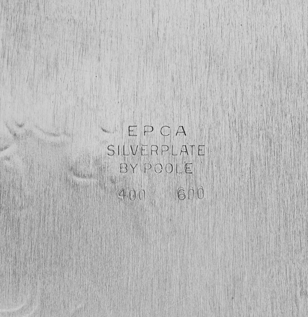 Silverplate Serving Tray by Poole