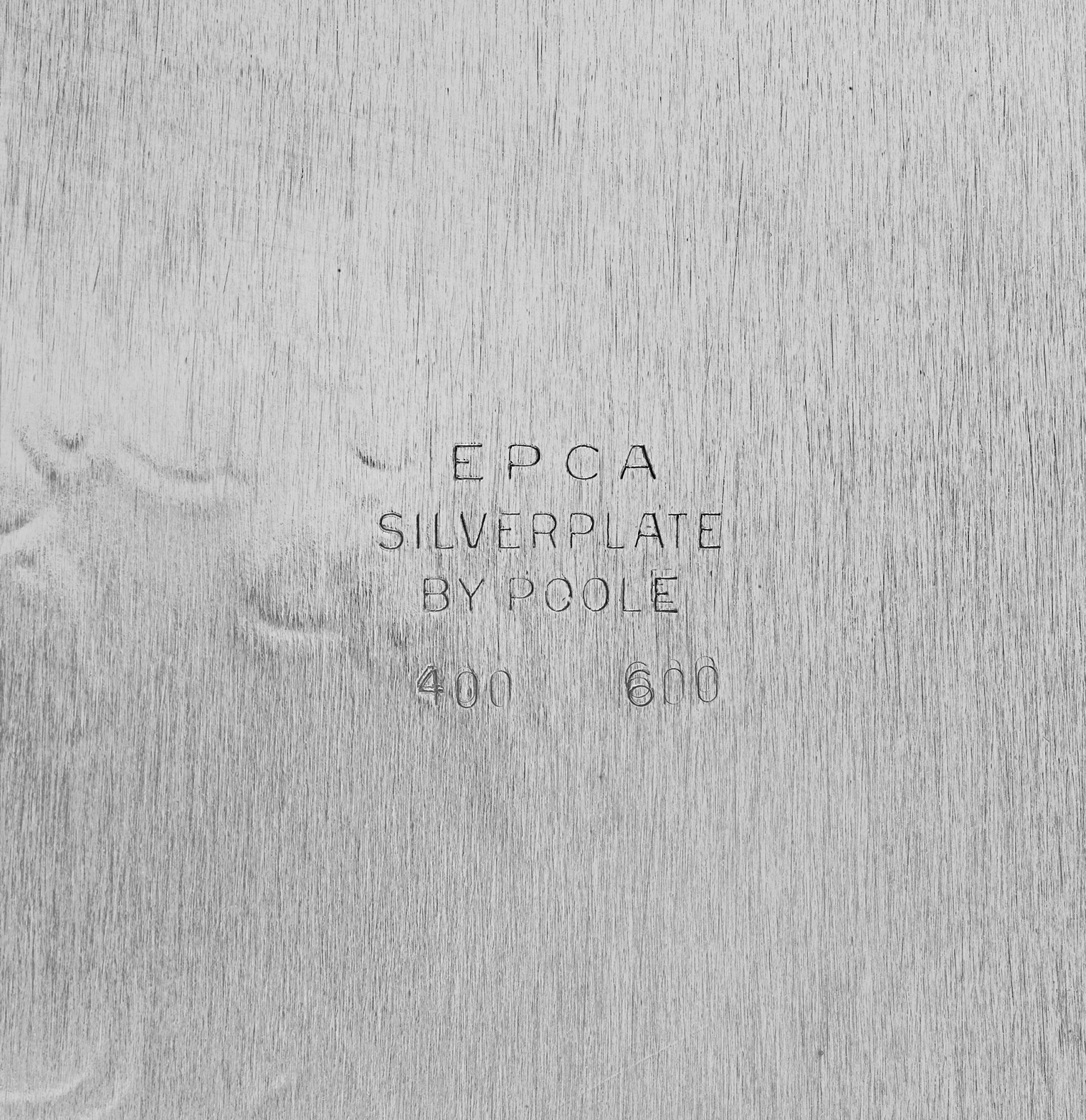 Silverplate Serving Tray by Poole