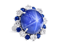 Oscar Heyman Unheated Ceylon Star Sapphire Ring, 32.31 Carats