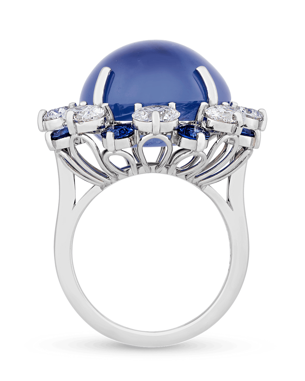 Oscar Heyman Unheated Ceylon Star Sapphire Ring, 32.31 Carats