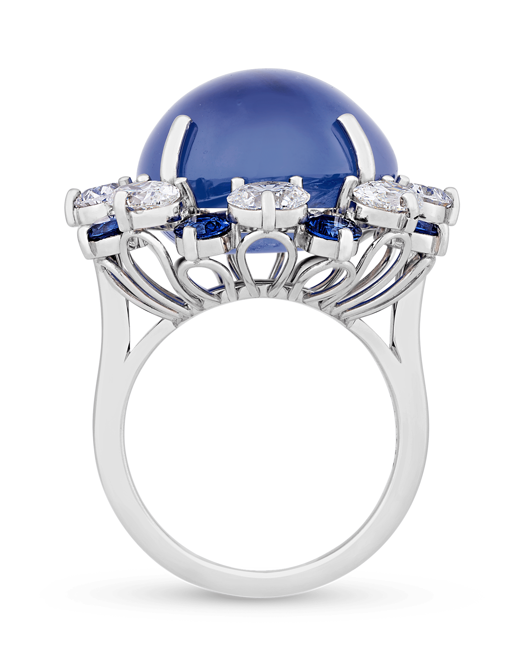 Oscar Heyman Unheated Ceylon Star Sapphire Ring, 32.31 Carats