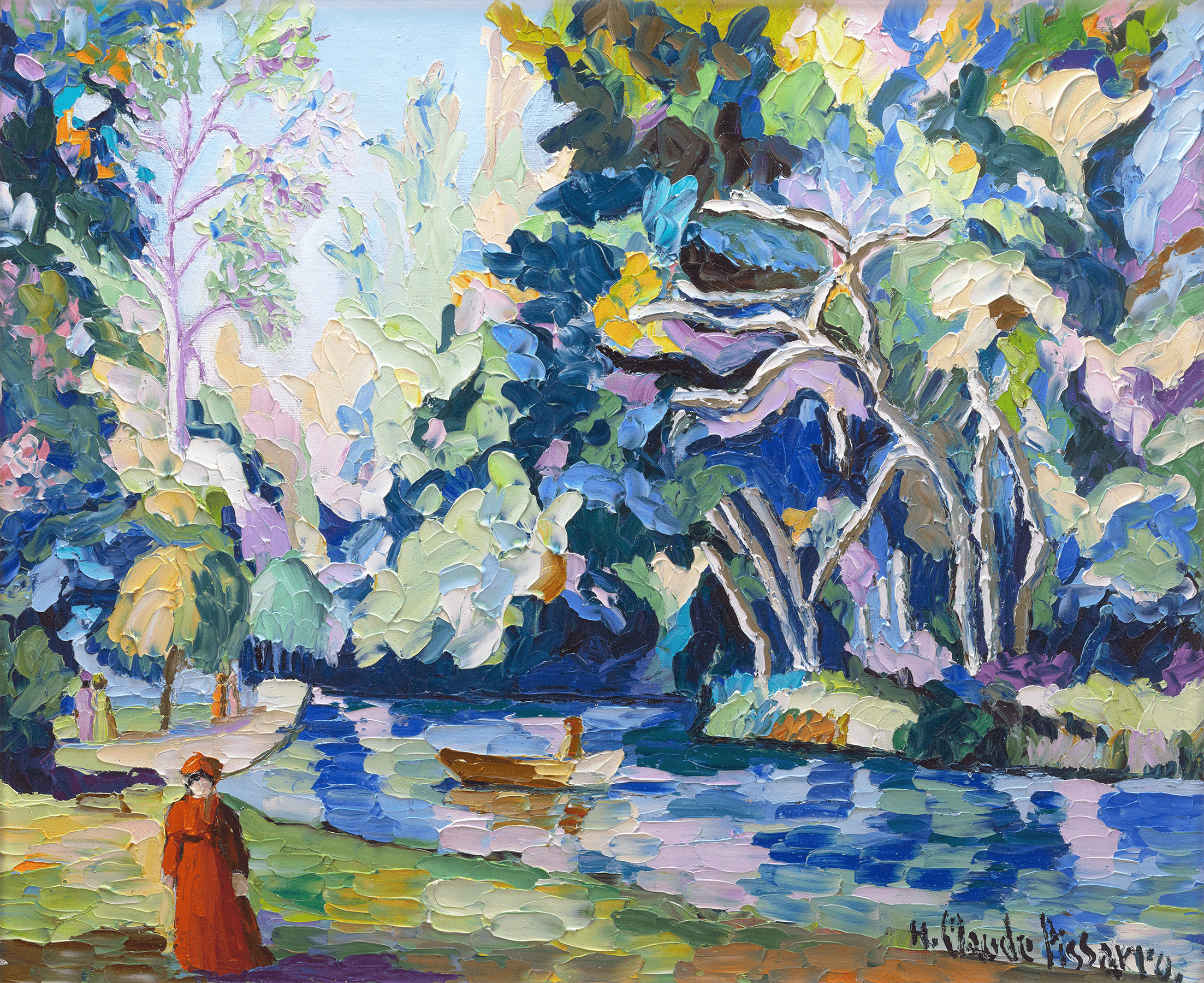 La petite île by H. Claude Pissarro