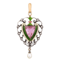 Giuliano Suffragette Pendant