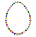 Oscar Heyman Multi-Color Sapphire and Tsavorite Garnet Necklace