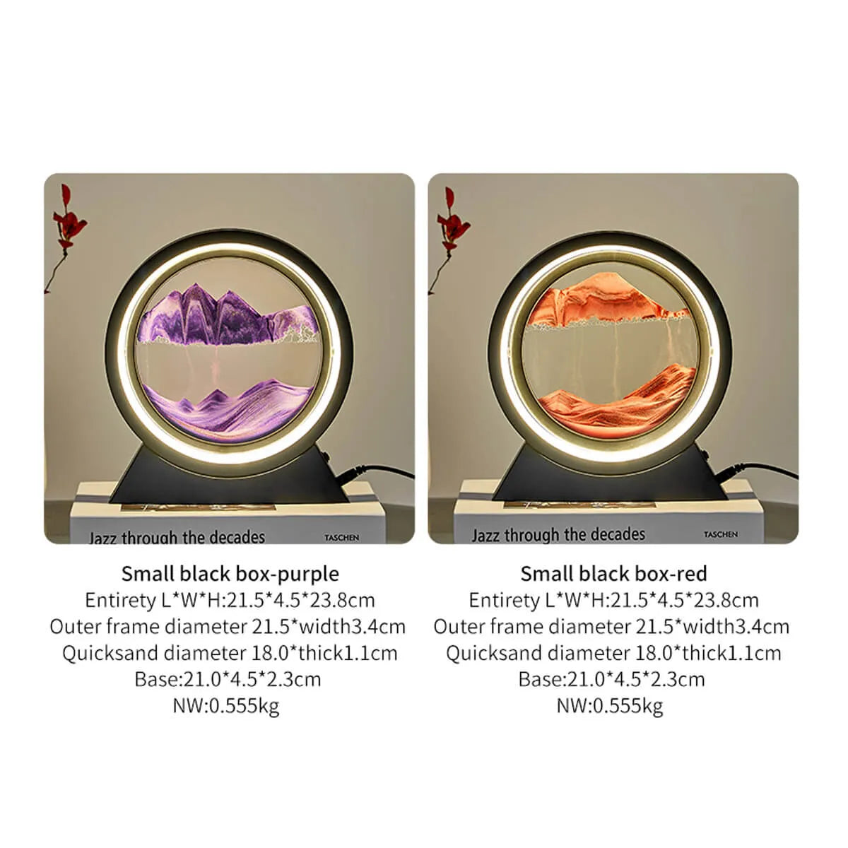 3D Hourglass Lamp