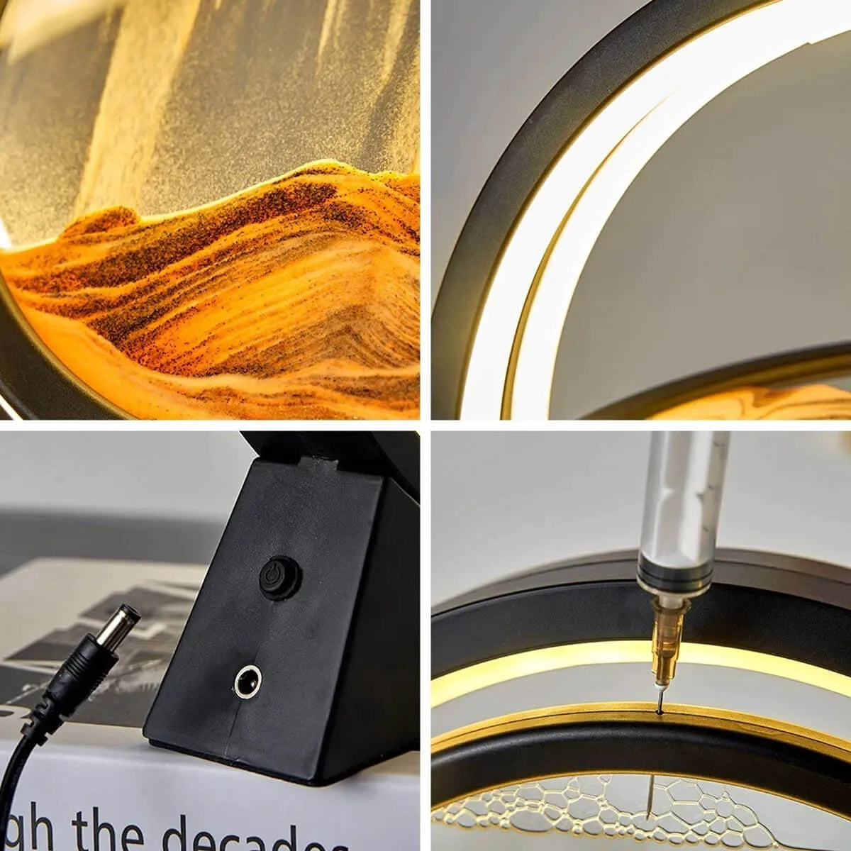 3D Hourglass Lamp