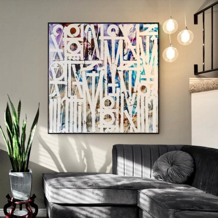 Abstract Calligraffiti