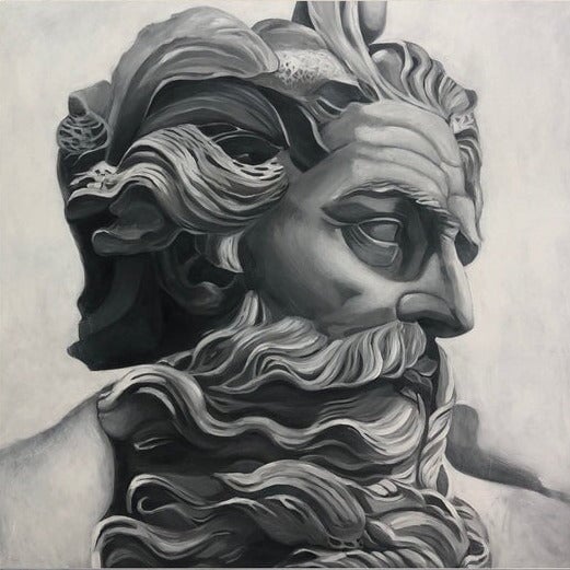 Thunder Gods Abstract Wall Art