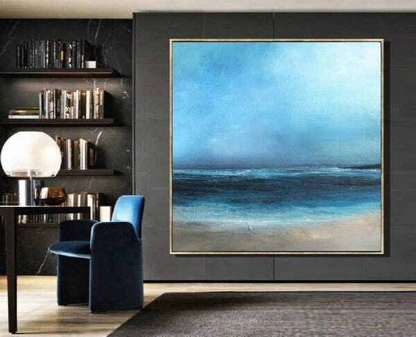 Waves Abstract Art