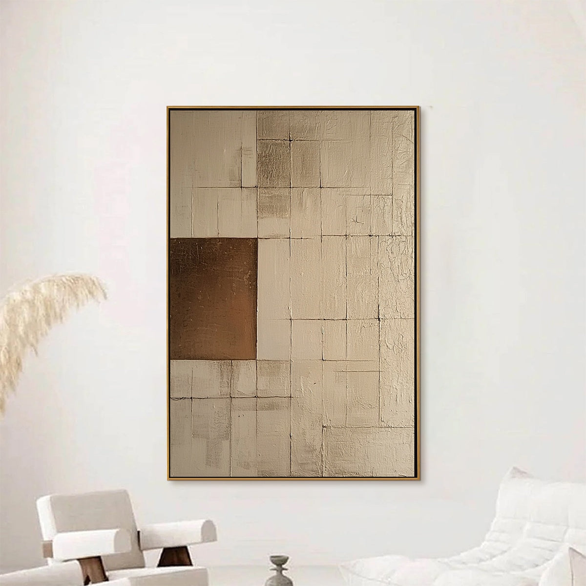 BALANCE: Minimalist Abstract Oil Painting
