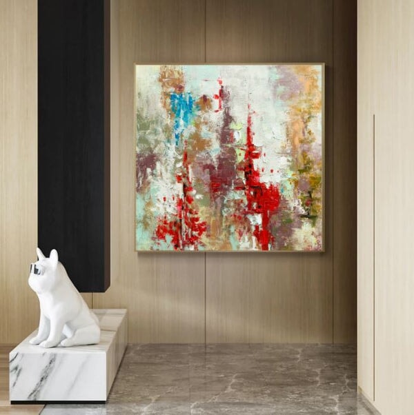 Colorful Palette Abstract Art