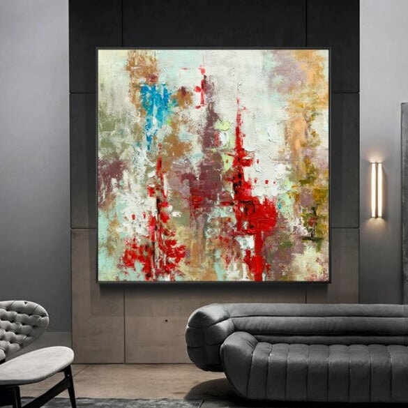 Colorful Palette Abstract Art