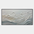 DESERT WINDS: Textured Landscape Impasto Oil Painting on Canvas