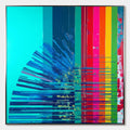 DIGITAL DAWN: Vibrant Abstract Modern Oil Painting