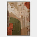 EARTHBOUND HARMONY: Textured Palette Knife Abstract Painting