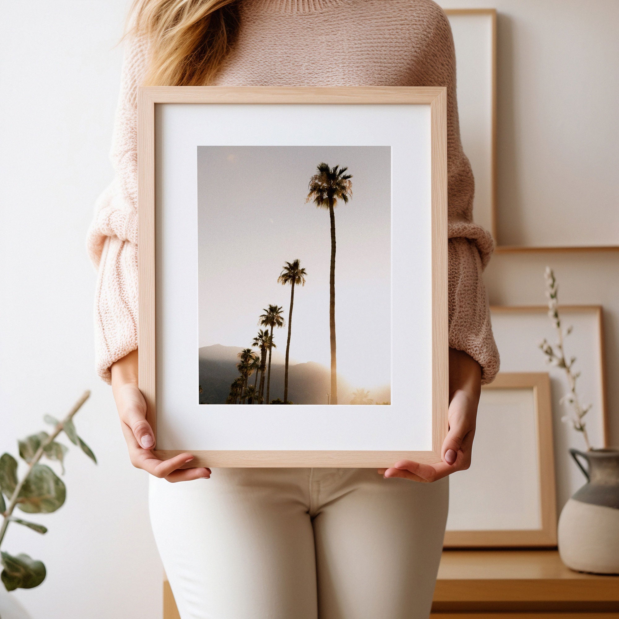 Foggy Palms