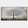GOLDEN ROOTS: Tree Painting with Textured Gold Ground