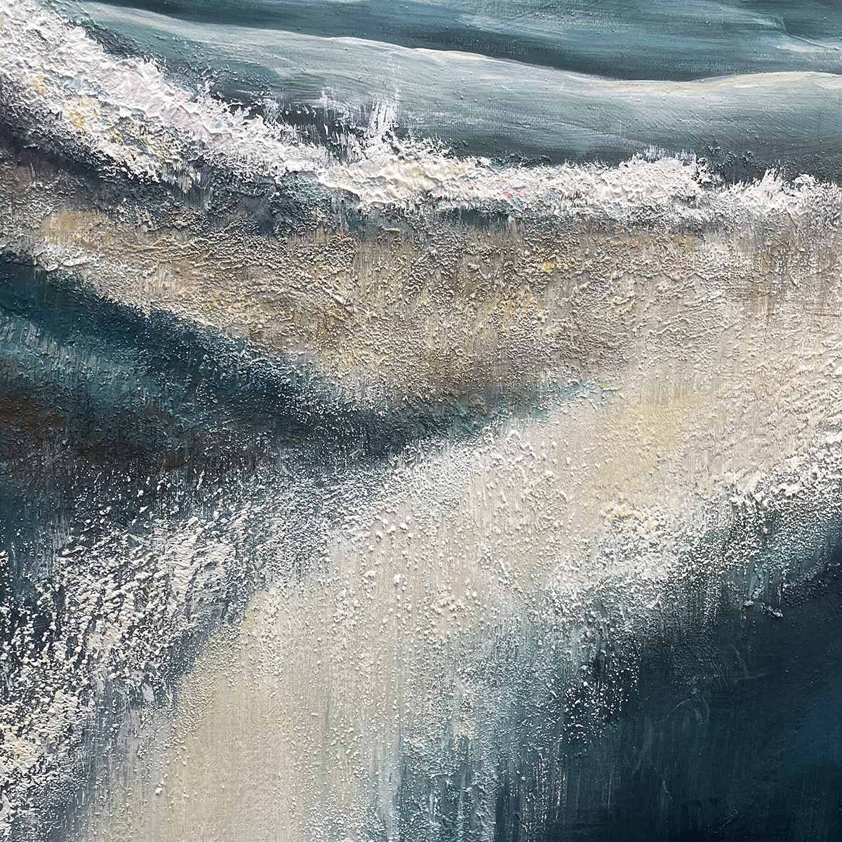 HIGHLAND MIST: Atmospheric Landscape Oil Painting