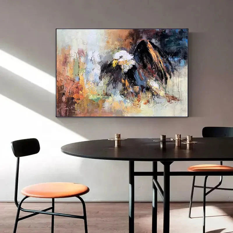 Eagle Abstract Painting