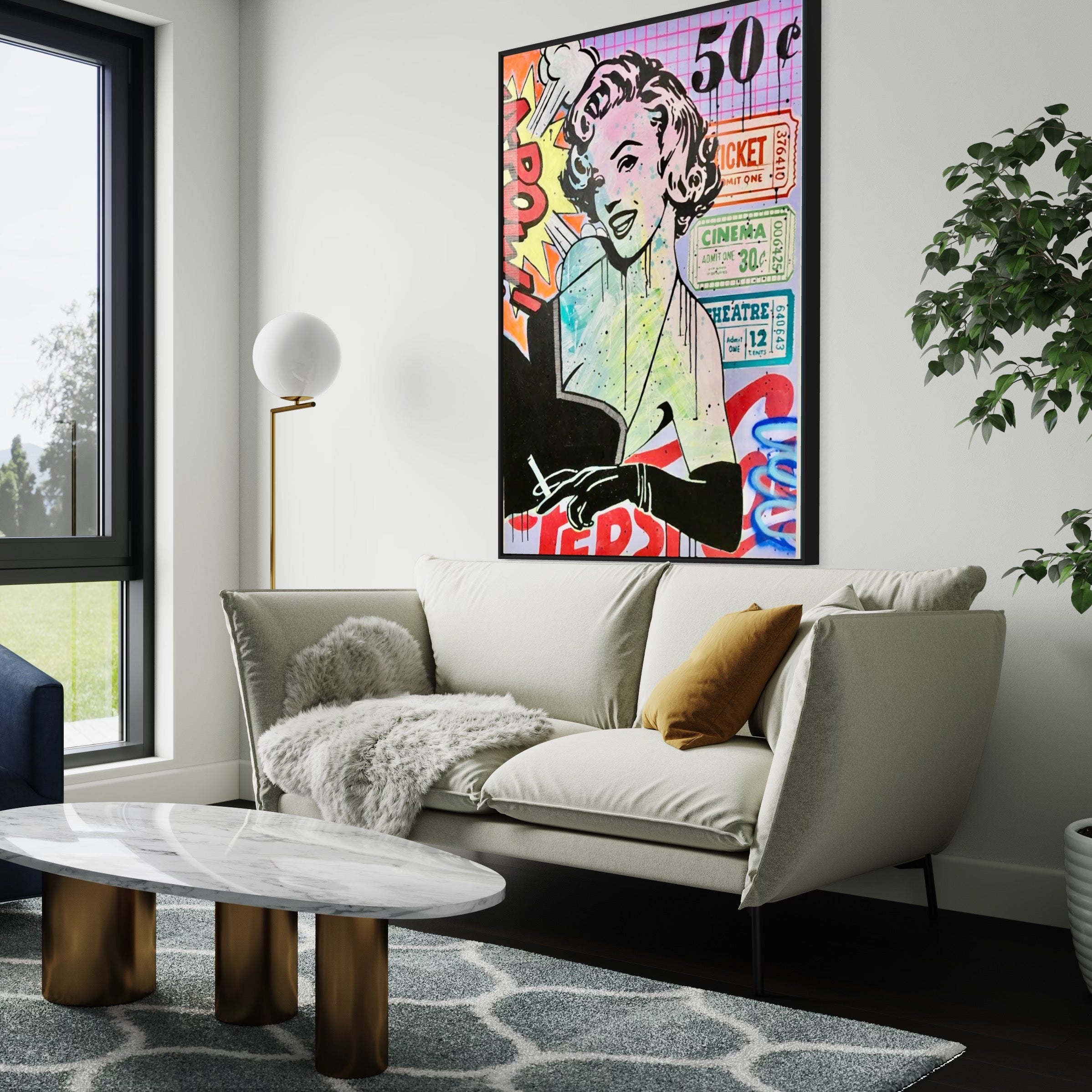 Marilyn Modern Pop Art