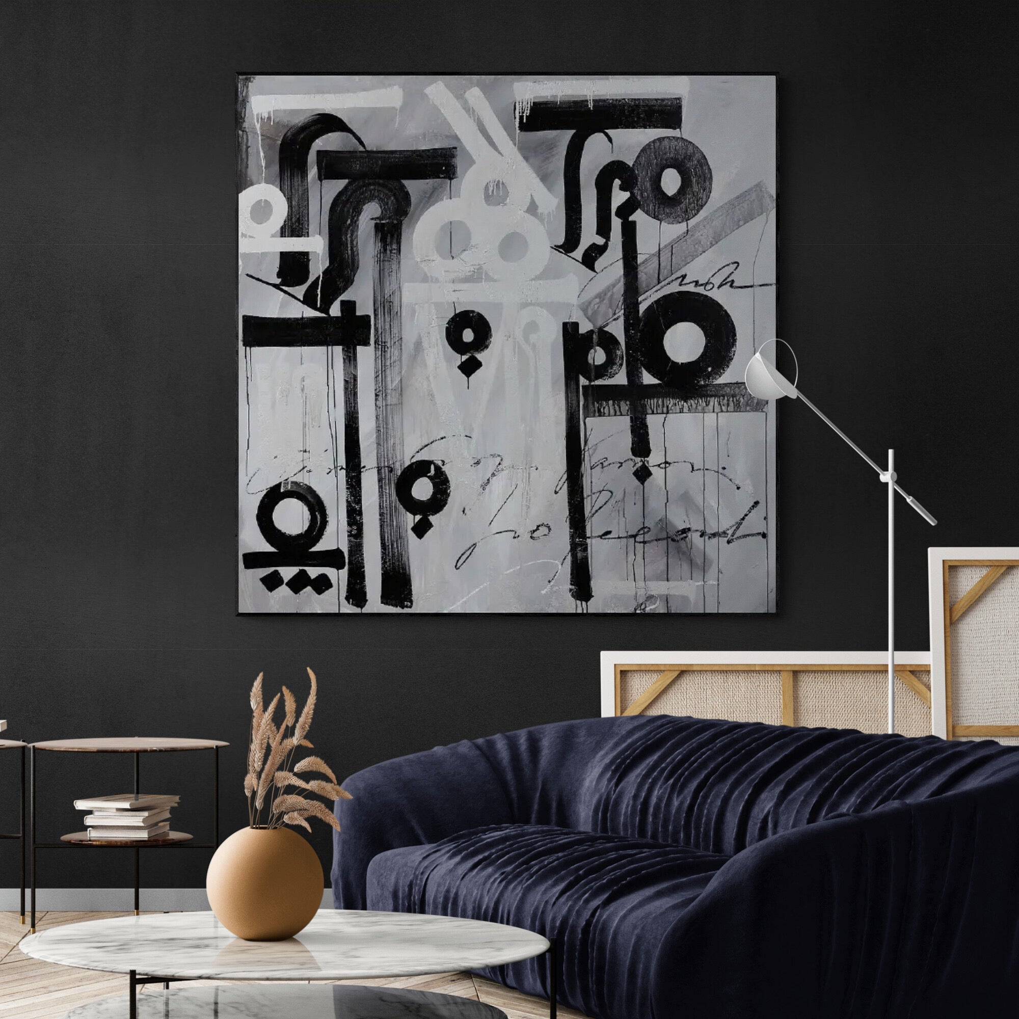 Abstract Calligraffiti