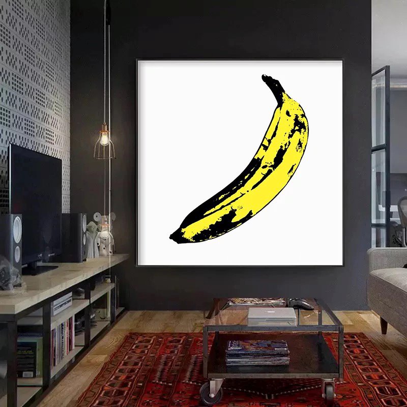 Banana Abstract Wall Art