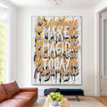 Motivational Graffiti Wall Art "Make Magic Today"