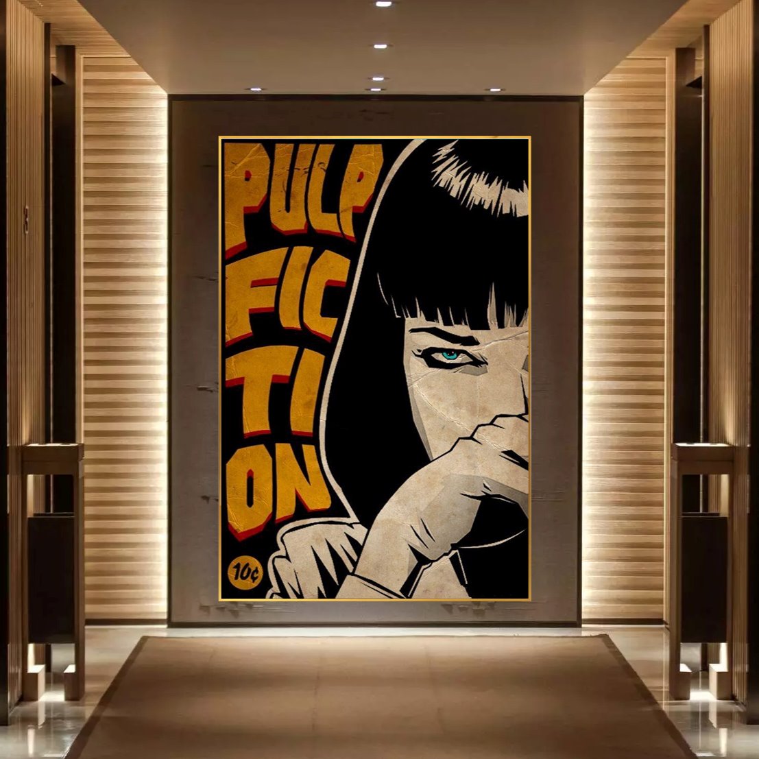 Pulp Fiction Canvas Wall Art