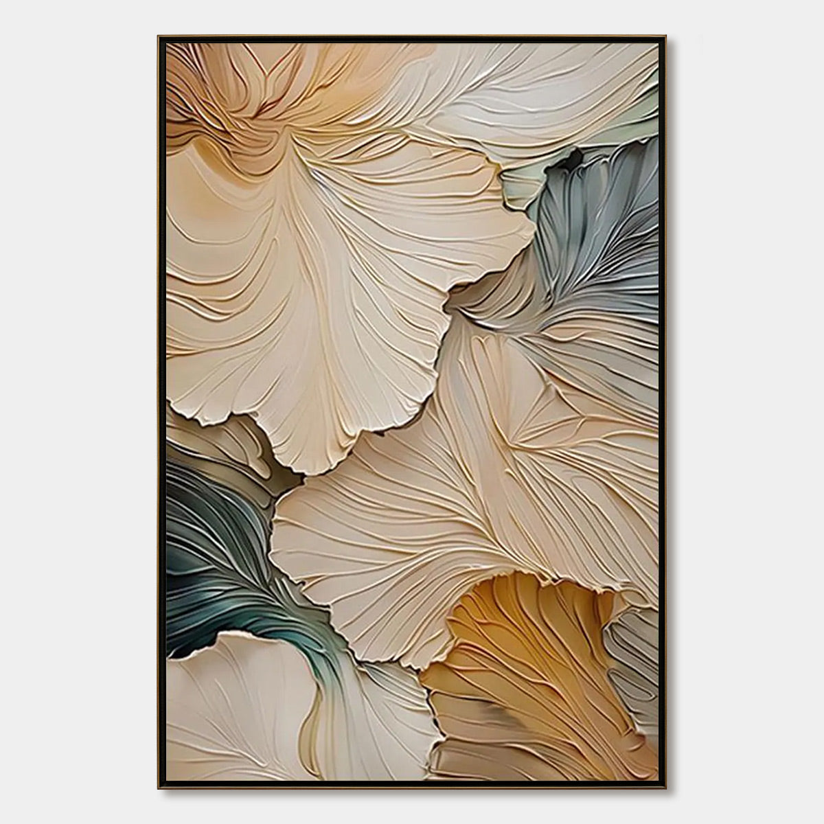 PETAL WHISPER: Soft Impressionist Floral Oil Painting