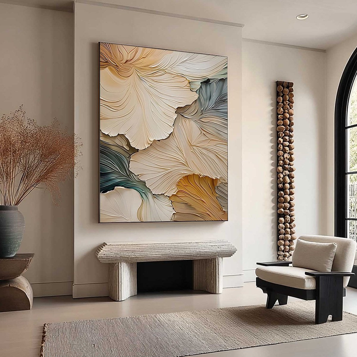 PETAL WHISPER: Soft Impressionist Floral Oil Painting