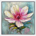 OCEAN'S ABUNDANCE: Colorful Fish School Oil Painting on Canvas