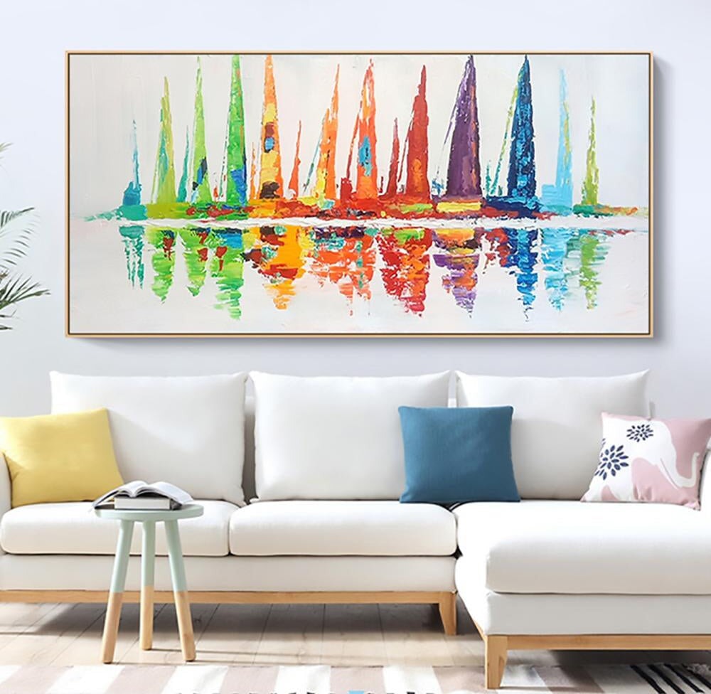 Сolorful Сoast Abstract Wall Art