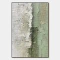 SERENE SIMPLICITY: Textured Minimalist Abstract Oil Painting