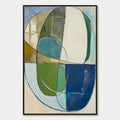 STRATA: Abstract Minimalist-Inspired Oil Painting