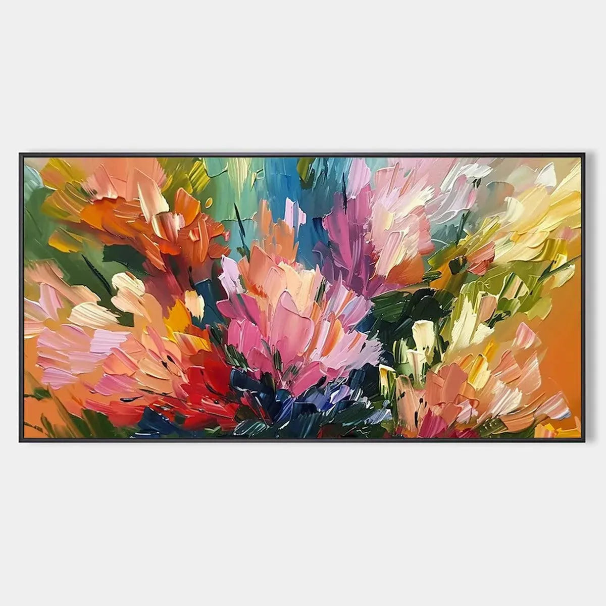 SUMMER BOUQUET: Impressionistic Floral Painting in Vibrant Colors